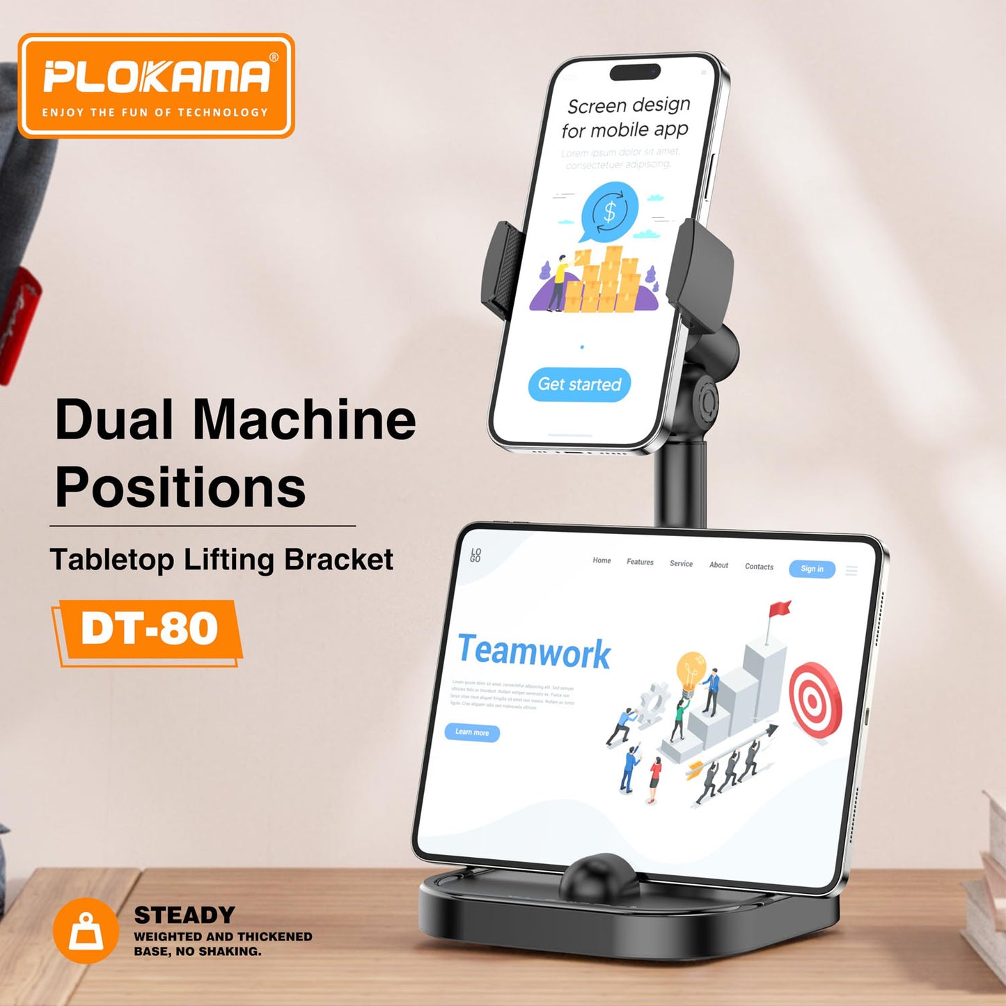 Plokama Tabletop Lifting Bracket DT-80
