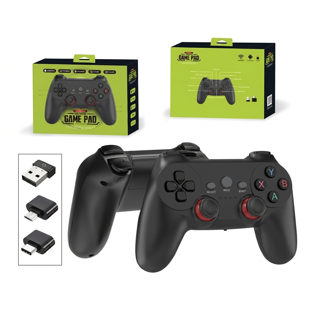 CM-019 2.4G Wireless Gamepad Controller