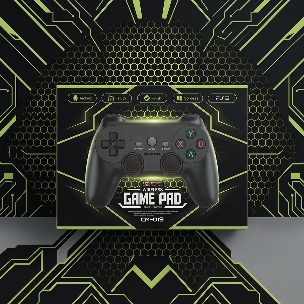 CM-019 2.4G Wireless Gamepad Controller