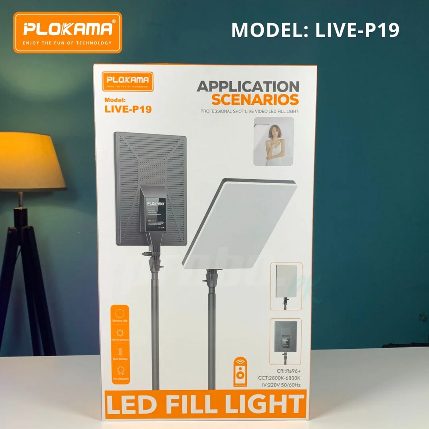 Plokama Live-P19 LED Fill Light Panel