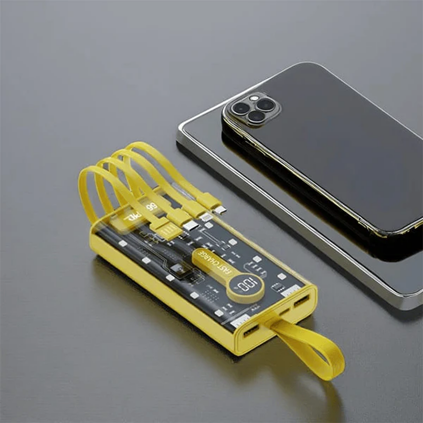 66W Fast Charging Power Bank – 20000mAh