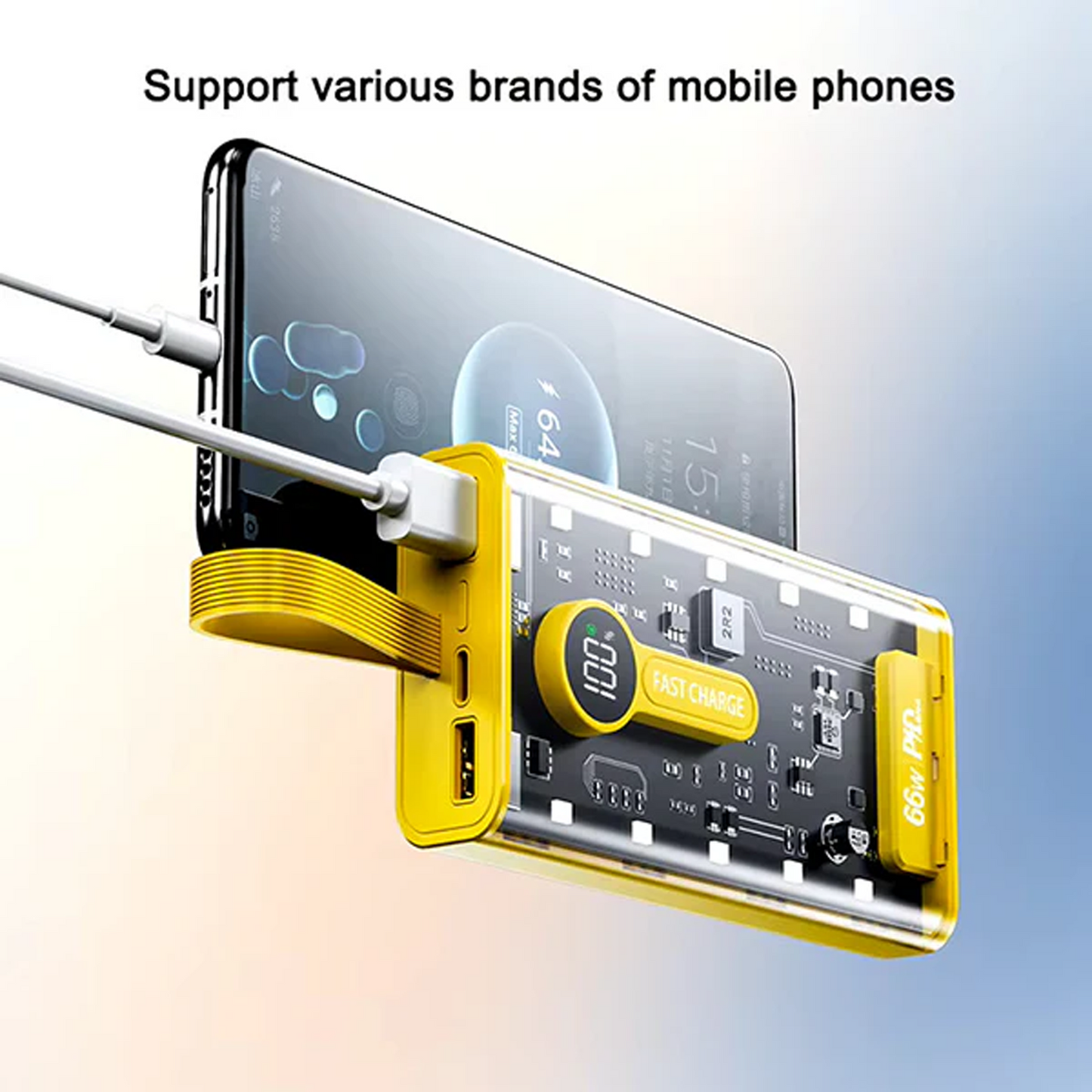 66W Fast Charging Power Bank – 20000mAh