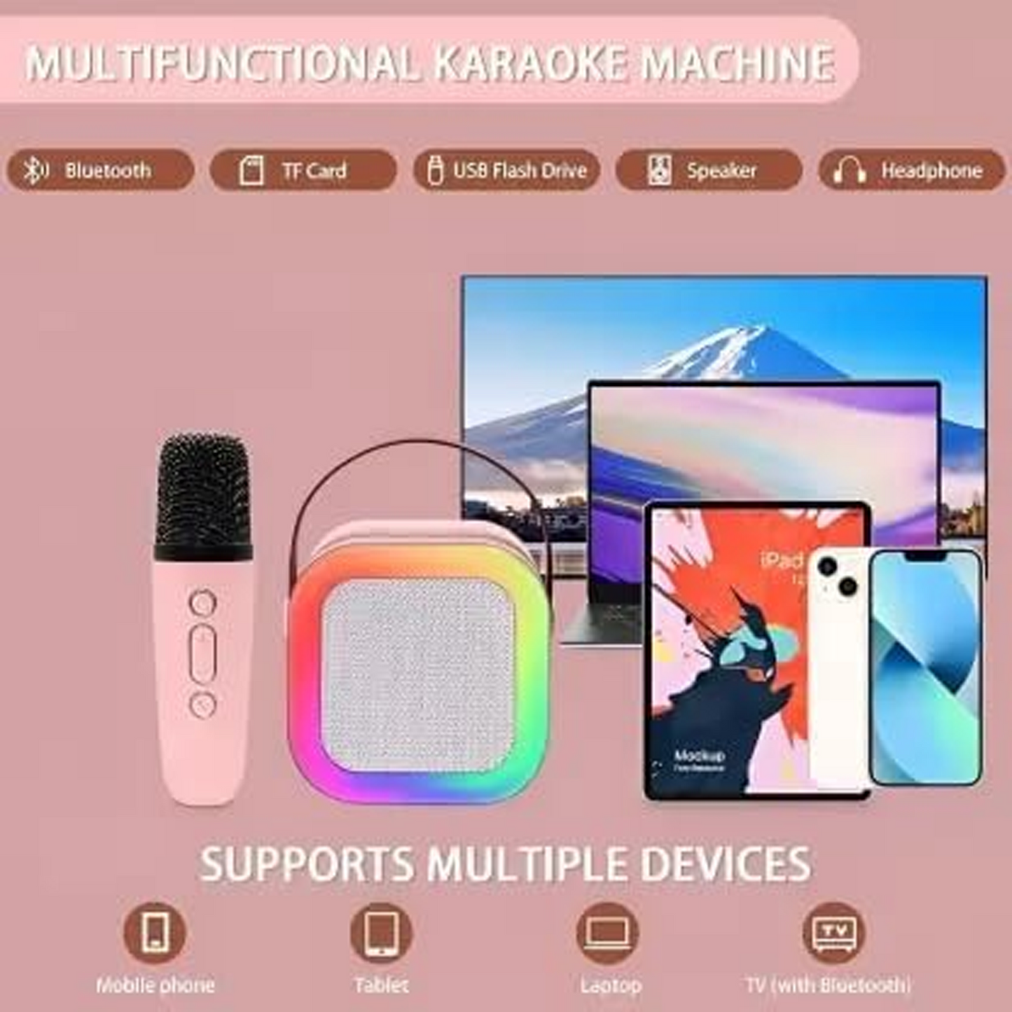 K12 Wireless Microphone with Speaker