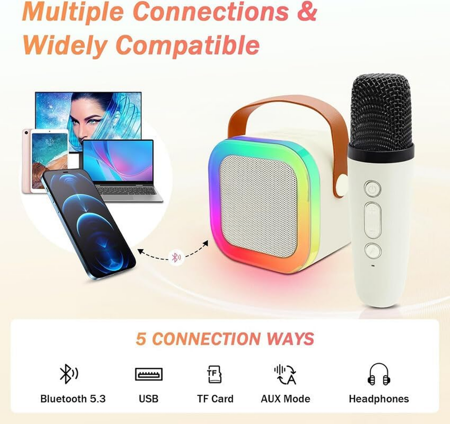 K12 Wireless Microphone with Speaker
