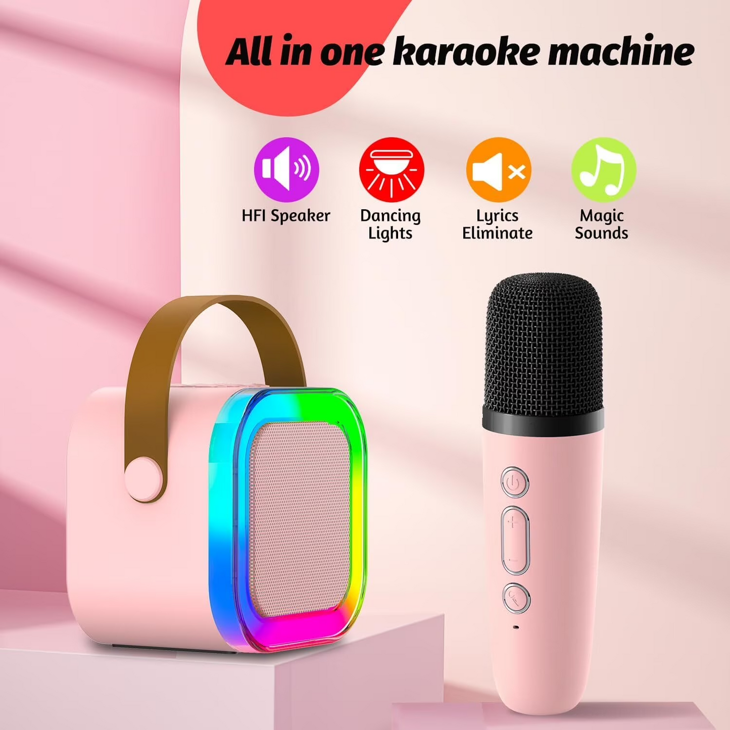K12 Wireless Microphone with Speaker